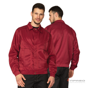 Куртка мужская «Апрель» бордовая. Артикул: Кур039. Цена от 425 р. в г. Москва
