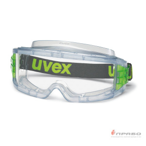 Очки защитные закрытые с непрямой вентиляцией с прозрачной линзой UVEX Ультравижн 9301105 . Артикул: 10188. Цена от 2 714,00 р.