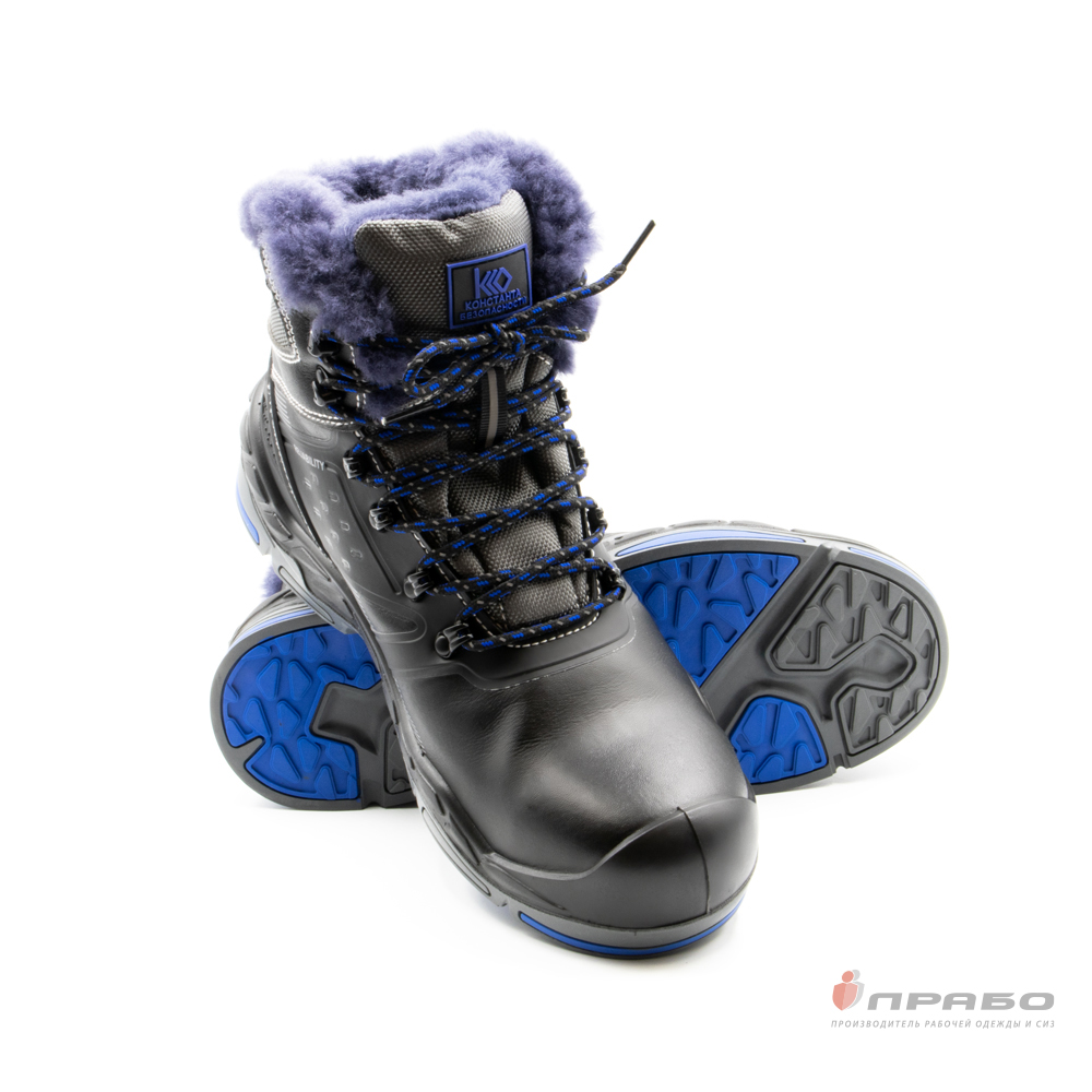 Ботинки Б-М9 (нат.мех) ПУ Нитрил с КП и КС_11423_01