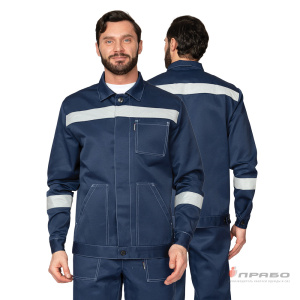 Куртка мужская летняя «Пантеон СОП» тёмно-синяя. Артикул: Кур020. Цена от 986 р. в г. Москва