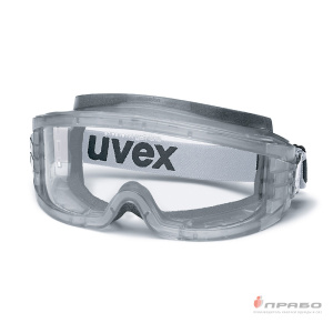 Очки защитные закрытые с непрямой вентиляцией с прозрачной линзой и мягким обтюратором UVEX Ультравижн 9301116. Артикул: 10210. Цена от 3 983,00 р.