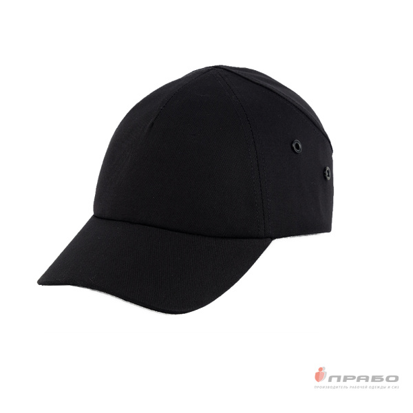 Каскетка защитная «RZ FavoriT Cap РОСОМЗ» чёрная. Артикул: 12019. #REGION_MIN_PRICE#