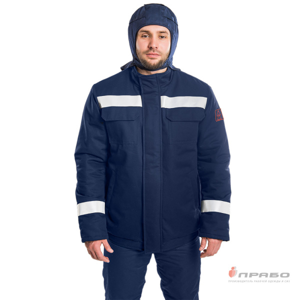 Куртка-накидка для защиты от электрической дуги СПн09-ДV, 52 кал/см². Артикул: Кур100. #REGION_MIN_PRICE# в г. Москва