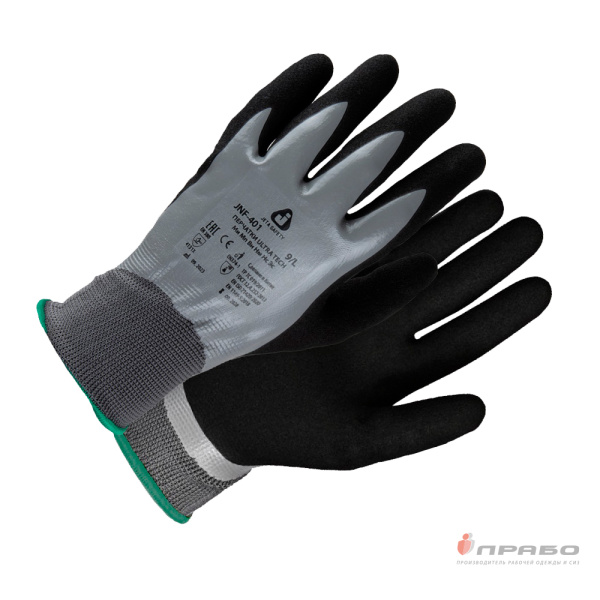 Перчатки полиэфирные с двухслойным нитриловым покрытием Jeta Safety JNF-401 Ultra Tech. Артикул: 11753. #REGION_MIN_PRICE# в г. Москва