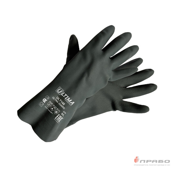 Перчатки химстойкие латексные Ultima Ultra Guard ULT140. Артикул: 11291. #REGION_MIN_PRICE# в г. Москва