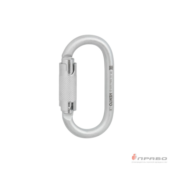 Карабин стальной овал автомат с байонетной муфтой. Артикул: vpro 0010. #REGION_MIN_PRICE#