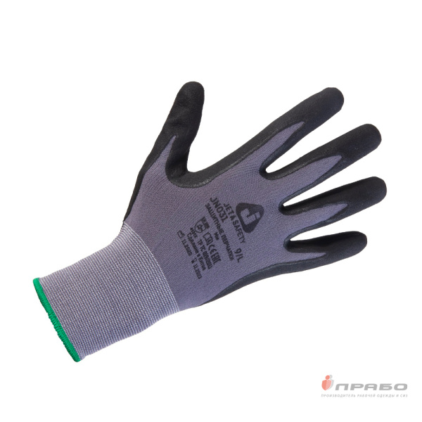 Перчатки нейлоновые с 1/2 микронитриловым покрытием Jeta Safety JN031. Артикул: 11750. #REGION_MIN_PRICE#